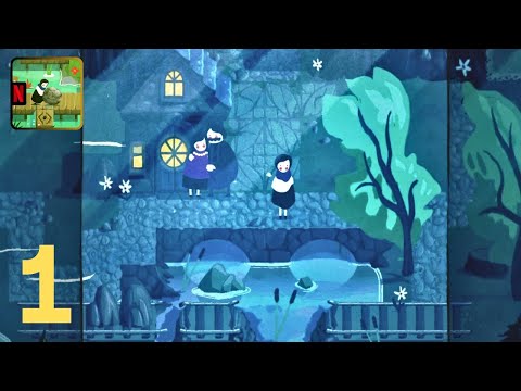 Paper Trail Netflix Gameplay - A Calm, cute brain teaser (Android, iOS) - YouTube