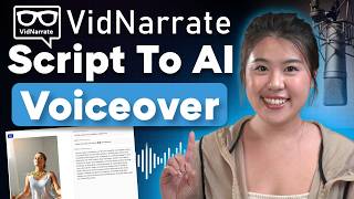 Vidnarrate Tutorial: Turn a Script into a Finished Voiceover Video