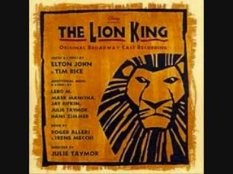 The Lioness Hunt - The Lion King Broadway(lyrics)