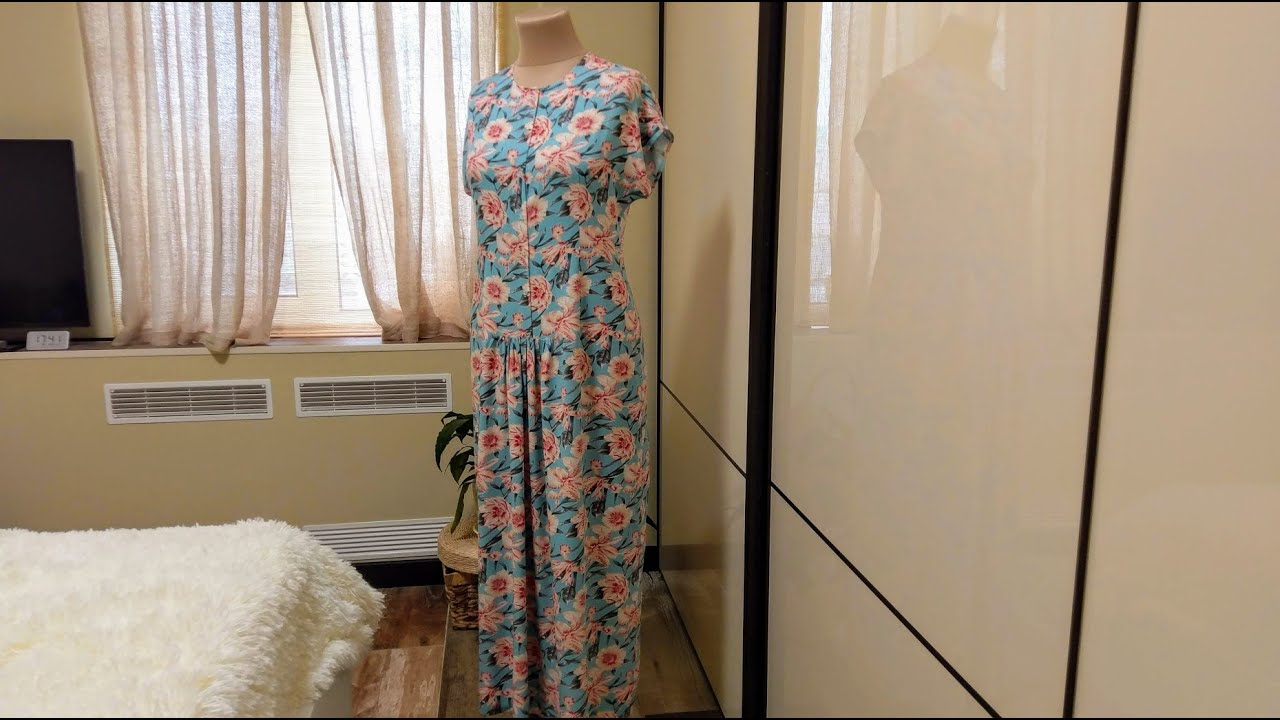 Платье НА КУРОРТ в стиле бохо.