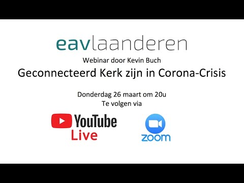 EAV - Geconnecteerd Kerk zijn in Corona-crisis