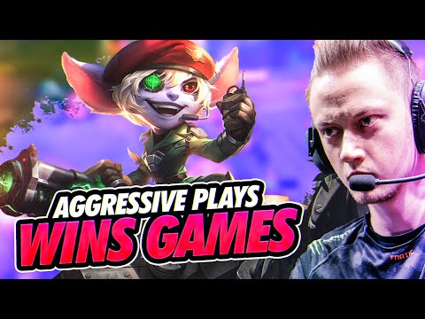 AGGRESSIVE PLAYS WINS GAMES