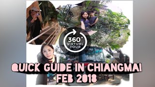 preview picture of video '[360° VDO] Guide Trip in Chiangmai Feb 2018: Good hotel & New place in Nimman'
