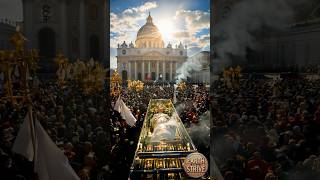 Easter sunrise, and the shepherd’s chair is silent. RIP Pope Francis.