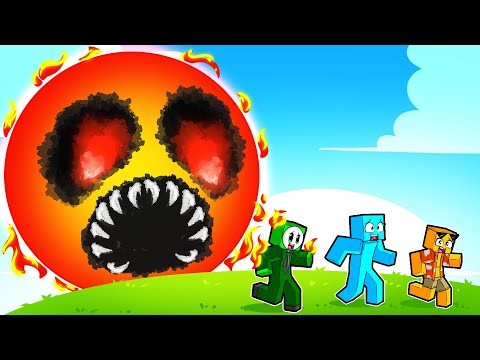 We Survived the Red Sun in Minecraft!