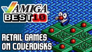Amiga Best 10 | Retail Games on Coverdisks #retrogaming