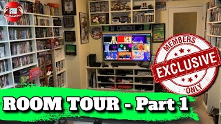1st Gaming Room Tour - My Fortress of Solitude Channel Members Only
