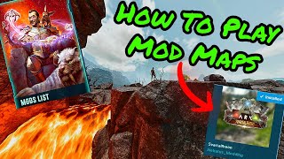 HOW TO PLAY MOD MAPS IN Ark Survival Ascended! How to Play Svartalfheim CUSTOM MAP!