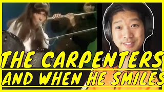 The Carpenters And When He Smiles Reaction