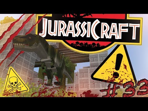 IL TIRANNOSAURO E' USCITO DALLA GABBIA! PERICOLO! - JURASSICRAFT ITA #33