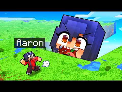 EATING my CRUSH'S World in Minecraft!