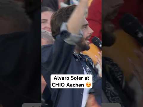 Alvaro Soler performing at CHIO Aachen 2025 😍 #alvarosoler #chioaachen #concert