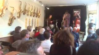 James carter's master class at Amsterdam wind shop.