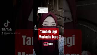 Download lagu MURTADIN BARU‼️Gadis Muslim Bercadar Murtad terima Yesus. #imanislam #kesaksianmurtadin #videoshorts mp3