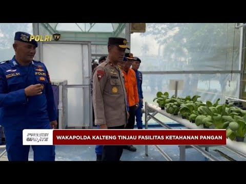 PRESISI UPDATE : WAKAPOLDA KALTENG TINJAU FASILITAS KETAHANAN PANGAN DITPOLAIRUD 14/01/2025 13.00