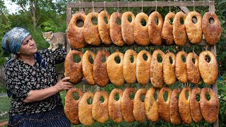 Wood Fired Kaak Bread with Pumpkin Seeds — True Rustic Taste 🌿🔥