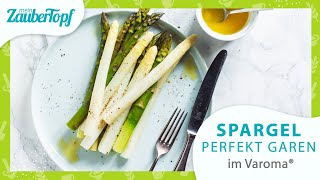 Spargel garen im Thermomix®: PERFEKTER Spargel im Varoma® ⭐ | TM31 TM5® TM6 Thermomix® Rezept