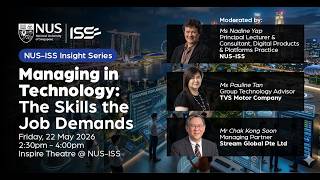 Managing in Technology: The Skills the Job Demands