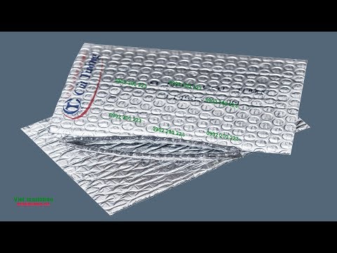 Tấm cách nhiệt Cát Tường A2 - Chống nóng Cát Tường Hai Mặt nhôm 4mm