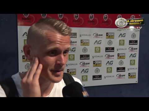 Interview met Ari Skulason na KSC Lokeren - Mouscron 2-1