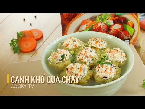 Cách nấu CANH KHỔ QUA CHAY ngon cho ngày rằm - Cooky TV