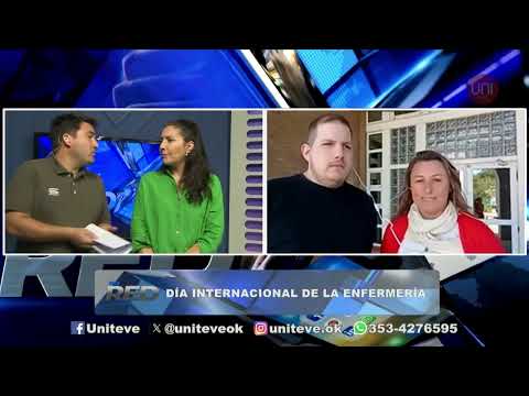 Móvil desde la UNVM en el Día Internacional de la Enfermería