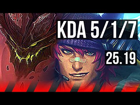 MALPHITE vs SETT (TOP) | 5/1/7 | EUW Master | 25.19