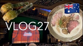 【ワーホリセカンド】初!ミュージカル『アニー』🐶ミシュランラーメン🍜ボランティア活動✨ダーリンハーバーの花火🎇