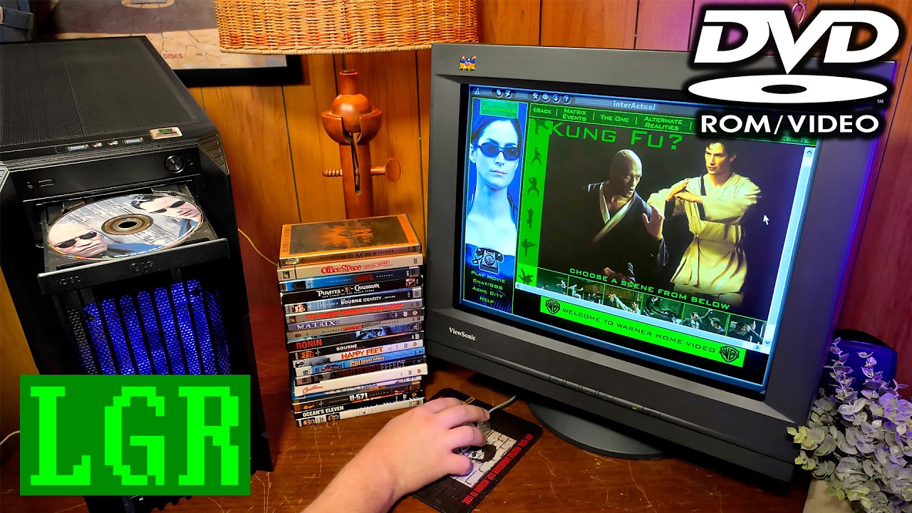 The Special PC DVD-ROM Extras on DVD Movies - An LGR Retrospective