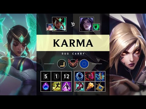 Karma Carry vs Kai'Sa - EUW Grandmaster Patch 25.20