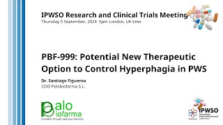 PBF-999: Potential New Therapeutic Option to Control Hyperphagia in PWS