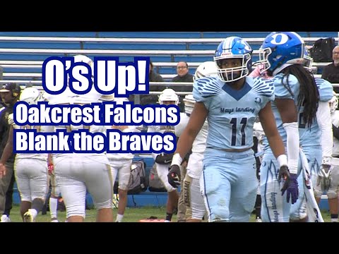 Oakcrest 26 Absegami 0 | Week 5 Football | Falcons blank Braves!