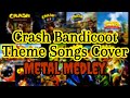Crash Bandicoot | Theme Songs Cover | Metal Medley