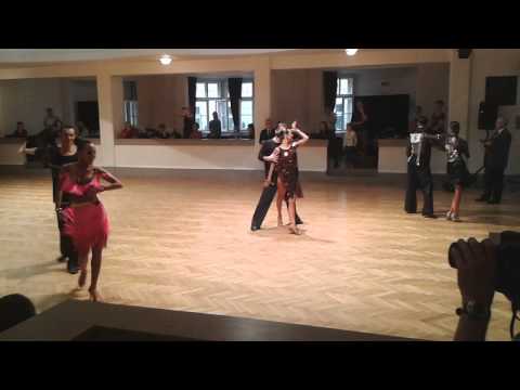 Marek Poláček a Šárka Koťátková Mistrovství Prahy 2014 final 1/2