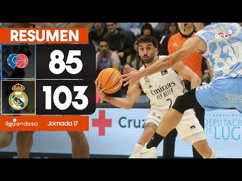 Río Breogán - Real Madrid (85-103) RESUMEN  | Liga Endesa 2025-26