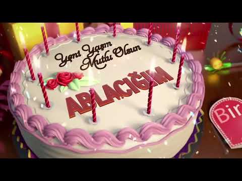 İyi ki doğdun ABLACIĞIM - İsme Özel Doğum Günü Şarkısı