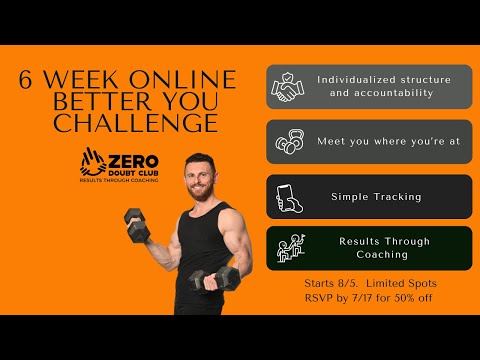 Zero Doubt Club video/presentation/materials