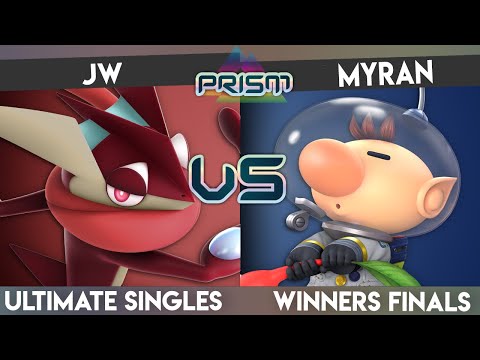PRISM 185 - JW (Greninja) vs. Myran (Olimar) - Winners Finals - Smash Ultimate Singles