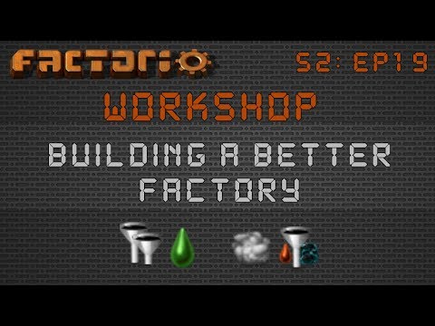 Oil & Coal Liquefaction Builds :: Factorio Workshop Season 2 - Building A Better Factory