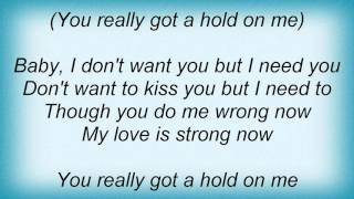 17408 Percy Sledge - You Really Got A Hold On Me Lyrics