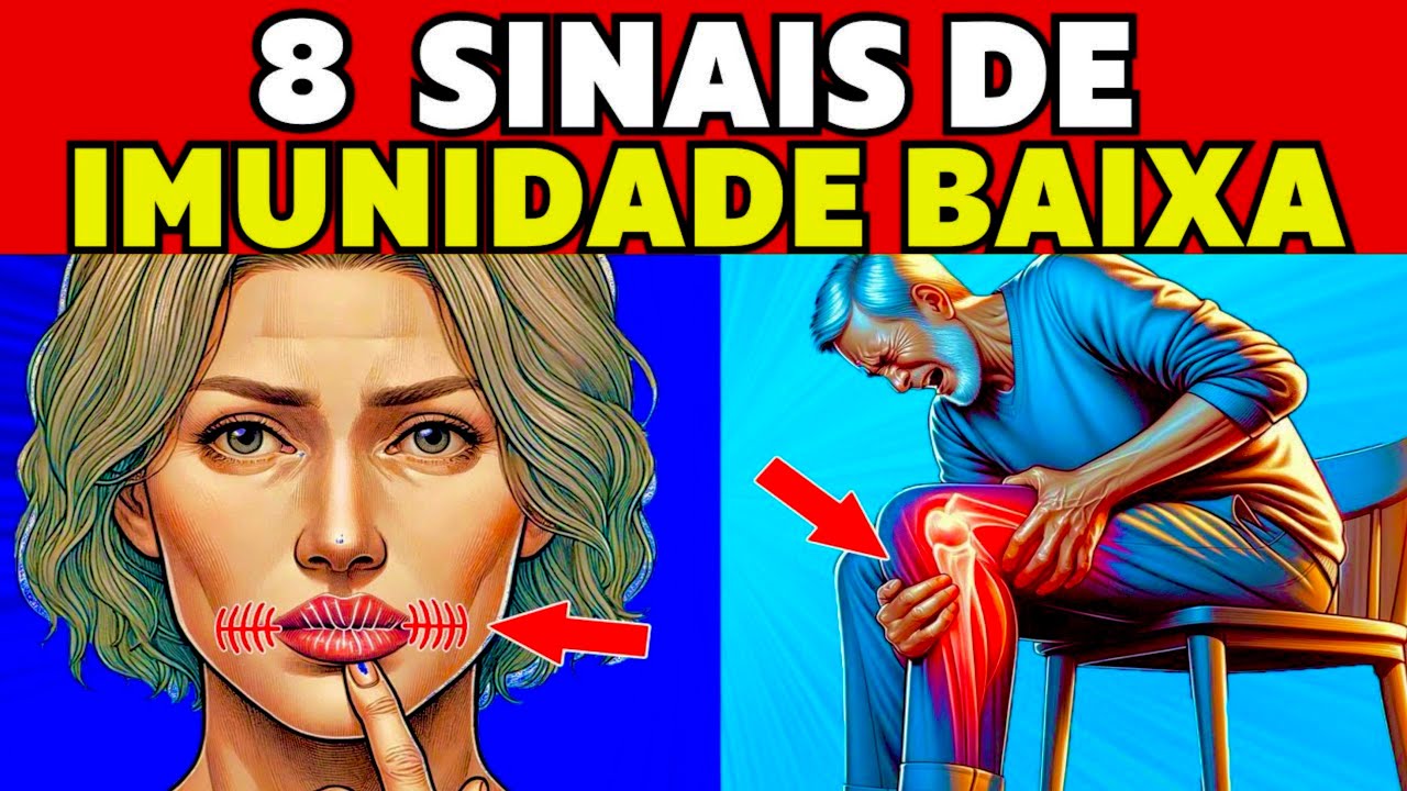 8 Sinais de IMUNIDADE BAIXA que você não pode ignorar