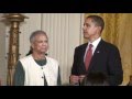 Medal of Freedom: President Barak Obama & Dr. Muhammad Yunus