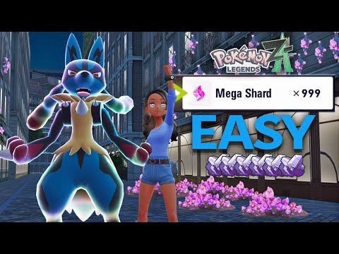 The BEST Way To Farm Mega Shards In Pokemon Legends Z-A