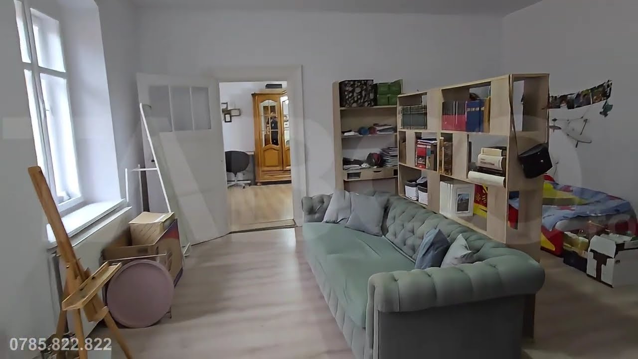 Apartament 2 camere de vanzare la etajul 1 in Centrul Istoric Sibiu - Video