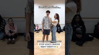 Stop Voice Cracks INSTANTLY 🎶 Student Transformation Singing “Made of Stone”