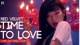 Red Velvet - Time To Love | Line Distribution