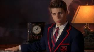 Glee - Blaine meets Hunter and tells him he&#39;s not going to rejoin the warblers 4x07