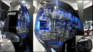 The Awesome Suzuki 350 outboard boat engine