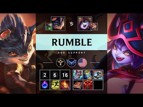 Rumble Support vs Lulu - NA Diamond Patch 25.12