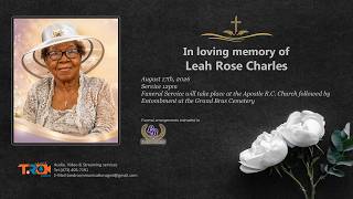 Celebrating the life of Leah Rose Charles
